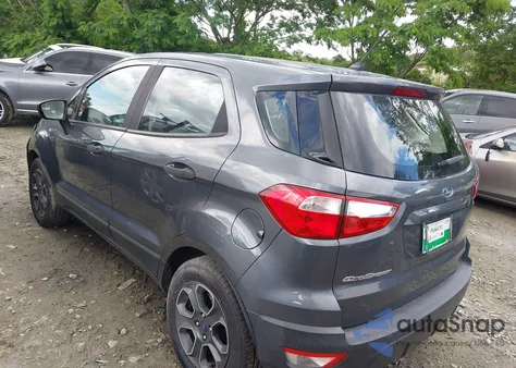2019 Ford Ecosport S z USA, uszkodzony, nr VIN MAJ3S2FE5KC302414